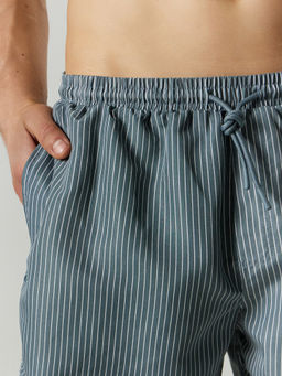 Плавательные шорты мужские в полоску