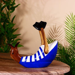 Подставка под бутылку Уточка в синем дерево 25х10х20 см - Simaland фото 3