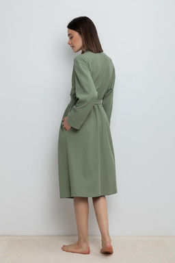 Халат Very Neat Е 50014/24 нефритовый женский хлопок  фото 2