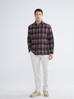 Rahat Kal?p Ekose Erkek G?mlek