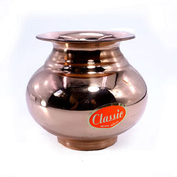 Медная лота для настаивания медной воды d-9,5см h-11см 750ml
