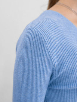 Джемпер Фрида (серо-голубой) One Size - Nadi bordo фото 5