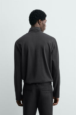 HIGH NECK T-SHIRT - Zara фото 3