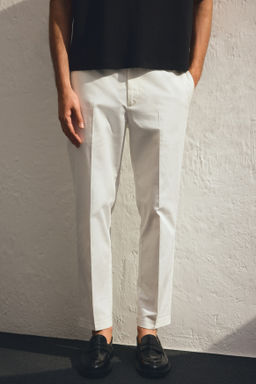Pantal?n cropped Slim Fit - H&m фото 9