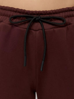 349 Брюки-трансформеры утепленные, шоколад - Knitka wear фото 9