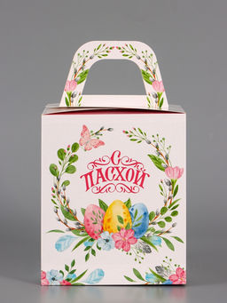 Цена за 10шт. Наклейки бумажные Светлой Пасхи, 9?16 см - Дарите счастье фото 2