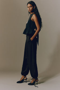 Pantal?n barrel con efecto arrugado - H&m фото 6