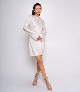 Платье #БШ2898, молочный