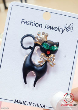 Брошь женская на булавке