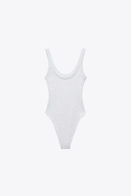 RIBBED BODYSUIT - Zara фото 14