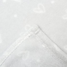 Плед Этель. Сердечки, 180?200 см, корал-флис  фото 12