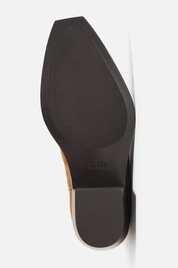 LEATHER COWBOY BOOTS - Zara фото 7