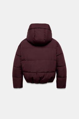 SHORT WATER-REPELLENT WINDPROOF HOODED ANORAK - Zara фото 19