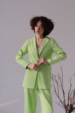 7931 Костюм брючный светло-зелёный - Martichelli фото 22