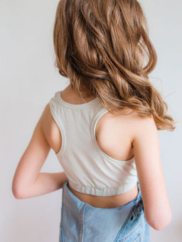 Топ в спортивном стиле 3851 - Радужный хлопок фото 2