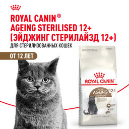 RC Для кастрированных кошек и котов старше 12 лет (Sterilized 12+) 25650400R0/25650400R1
