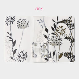 Набор салфеток сервировочных Доляна Укроп, 6+6 шт (2843, 9,59,5 см), цвет белый  фото 2