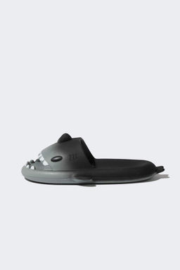 Мужские тапочки Shark Eva на высокой подошве - Defacto фото 2