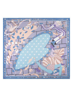 Платок жен. шелк+мод 120х120 E12-8320-09 - Eleganzza фото 4