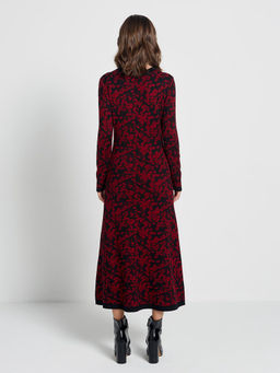 Платье женское ZZ-03002 black/bordo - Eleganzza фото 2