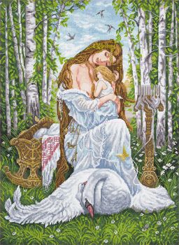 Набор для вышивания PANNA Золотая серия SO-1895 Оберег Лада 32 х 43 см