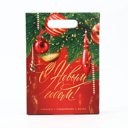 Подарочный набор новогодний, ежедневник, стикеры, ручка «С Новым годом!»