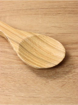 Набор для салата, вилка, ложка, 28 см, бамбук