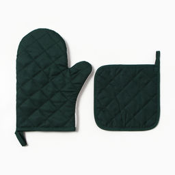 Набор кухонный «Мелисса» варежка-прихватка 20×27 см, прихватка 17×17 см100% п/э