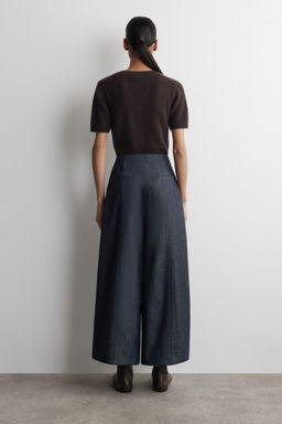 PANTAL?N VAQUERO CROPPED BARREL LEG SIN TRATAR - H&m фото 4