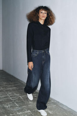 ZW COLLECTION BARREL MID-WAIST JEANS