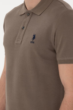 Erkek Slim Fit Polo Yaka A__k Mavi Basic Ti__rt Sepette S_rpriz _ndirim - U.s. polo assn фото 7