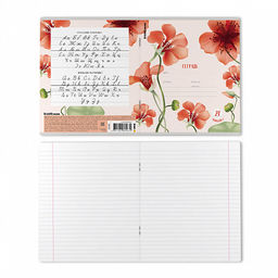 Цена за 10 шт. Тетрадь школьная ученическая ErichKrause Mystic Flowers, 24 листа, линейка (в плёнке по 10 шт.)_MIX-PACK  фото 8