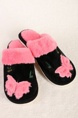 Тапочки женские с розовым мехом