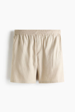 Shorts en mezcla de lino Easy Care Relaxed Fit - H&m фото 13