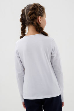 Мимоза блузка длинный рукав