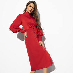 Платье силуэтное, Привлекаю внимание (соблазн) - Charutti фото 4