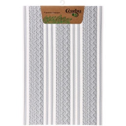 Цена за 3 шт. Салфетка на стол 30*45см "Жаклин" плетеная, серый