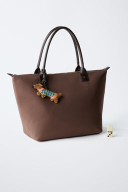 SHOPPER CHARM / Marr?n - Zara фото 6