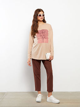 Kar?n Panelli D?z Hamile Pantolon