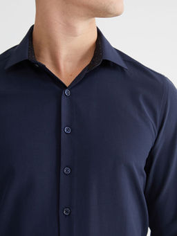 Slim Fit Uzun Kollu Poplin Erkek G?mlek