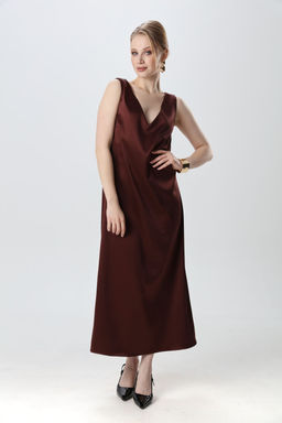 Платье NIKVA н1014-7 махагон