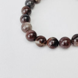 Браслет из Гелиолита (Солнечный камень) 18 см - Радуга самоцветов фото 3