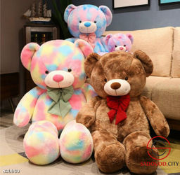 Плюшевая мягкая игрушка медведь с бантом