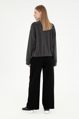 Женские черные брюки из плотной ткани Неожиданная скидка в корзине - U.s. polo assn фото 4