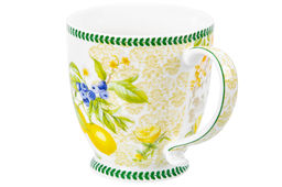 Кружка 450 мл 13,5*10*10,5 см Лимоны на ножке, NEW BONE CHINA - Elan gallery фото 12