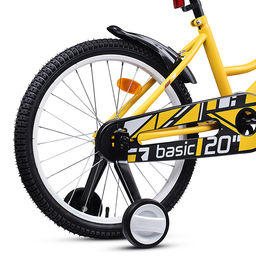 Велосипед 20" Rocket Basic, цвет желтый