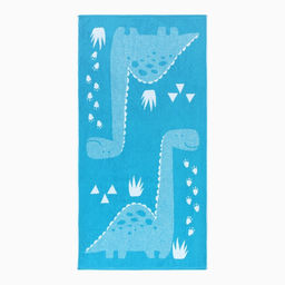 Полотенце махровое Этель Dinotime, 70х130 см, 100% хлопок, 420гр/м2  фото 4