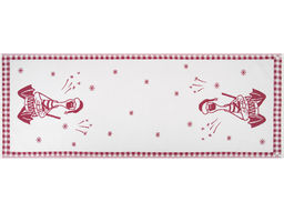 Полотенце х/б 9с23.111ж1 Гусь-заводила(ДТЭ бордовый) 50х140см