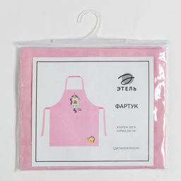 Цена за 2 шт. Фартук Этель Caticorn 70×60 см, 100% хлопок, саржа 190 г/м²