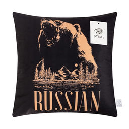 Подушка декоративная Этель Russian, 40?40 см, велюр